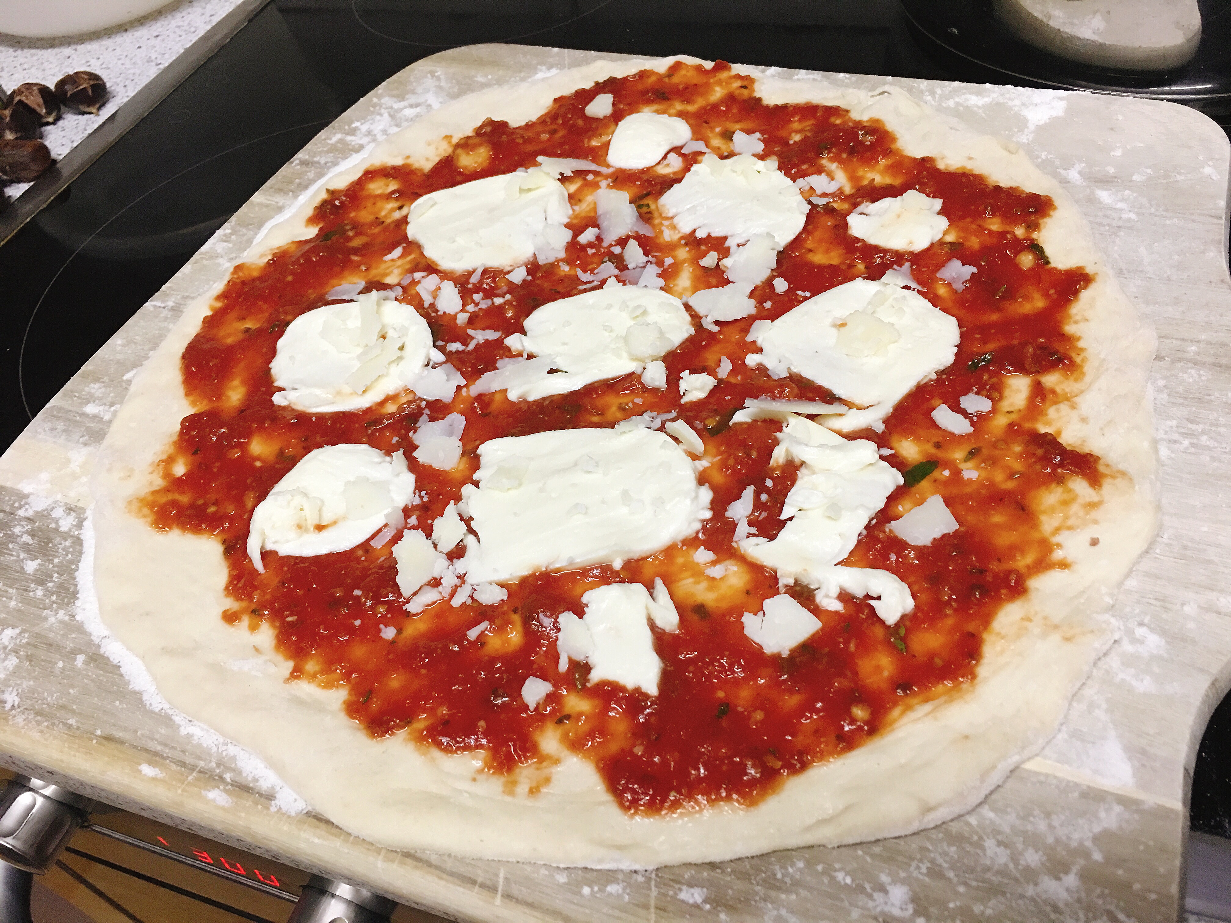 Pizza Margherita Original Rezept Chilirezept De
