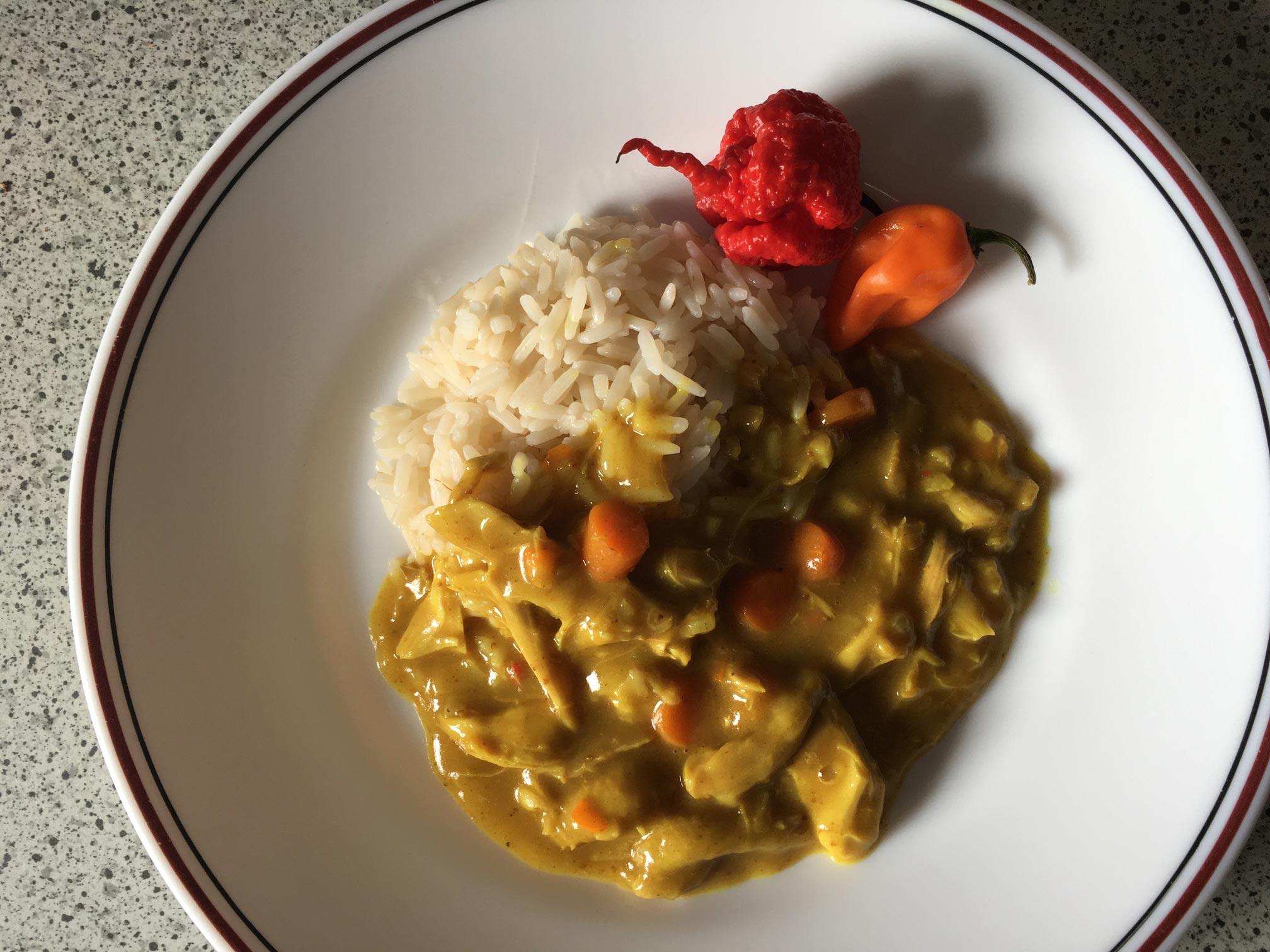 Indisches Hühnerfrikassee Rezept mit Curry Madras