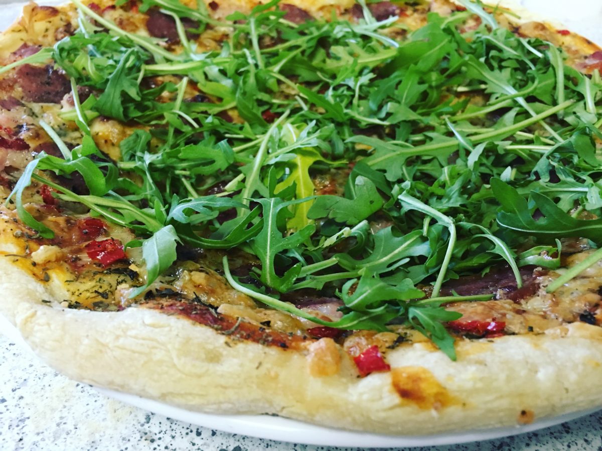 Pizza Rucola Rezept Chilirezeptde 