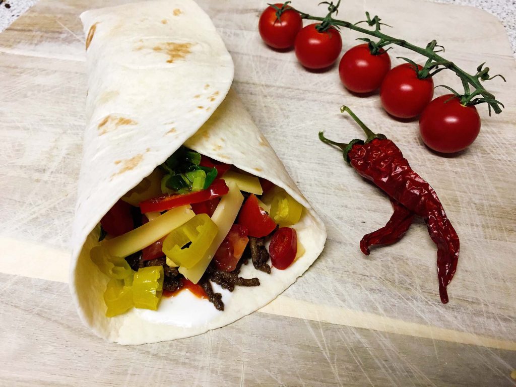 Chili Wrap Rezept | Scharfe Wraps mit Chili | Chilirezept.de