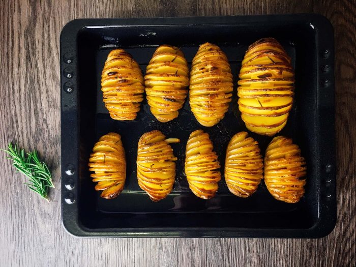 Hasselback Kartoffeln Rezept | Kartoffeln á La Hasselbacken