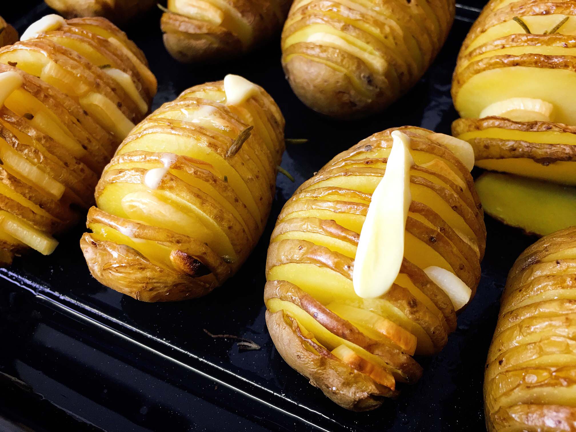 Hasselback Kartoffeln Rezept | Kartoffeln á La Hasselbacken