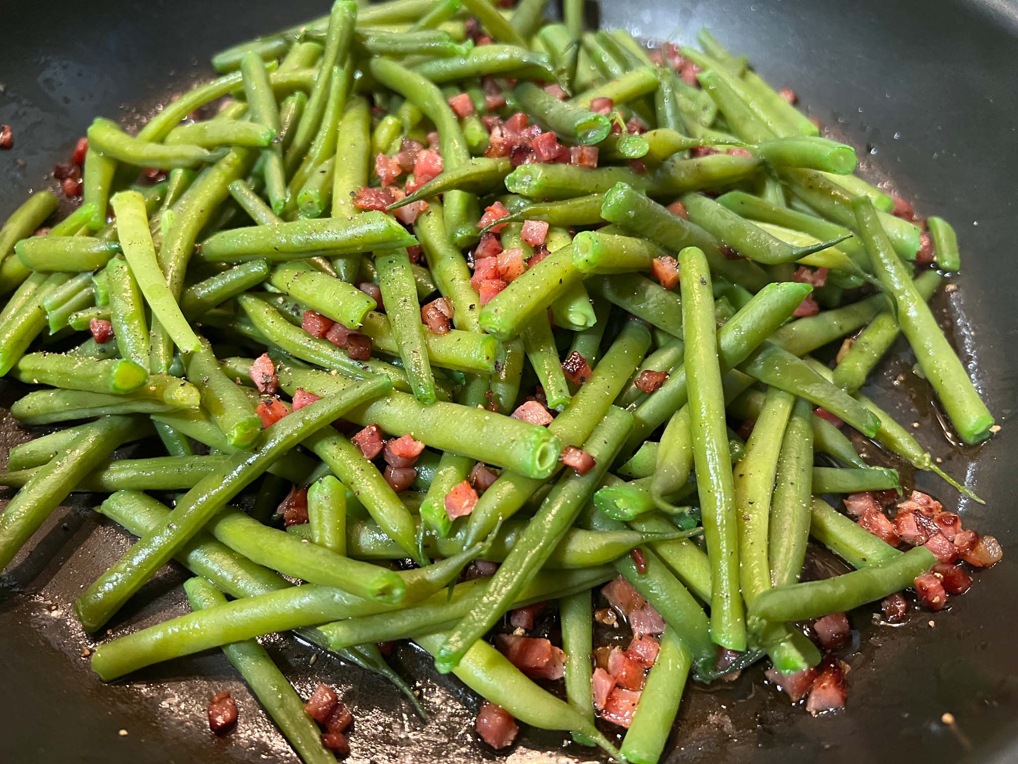 Grüne Bohnen mit Speck Rezept | Chilirezept.de